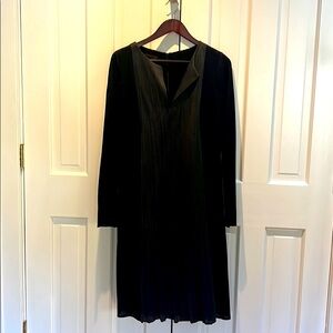 AKRIS 100% Silk Pleated Dress